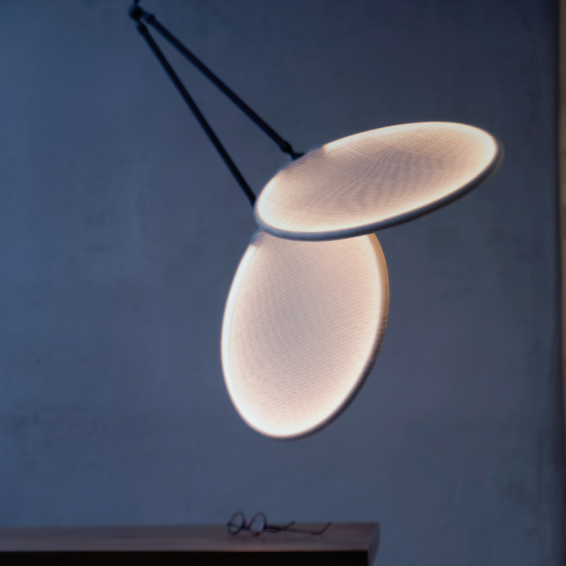 IIII.09 LED fabric pendant lamp By llll