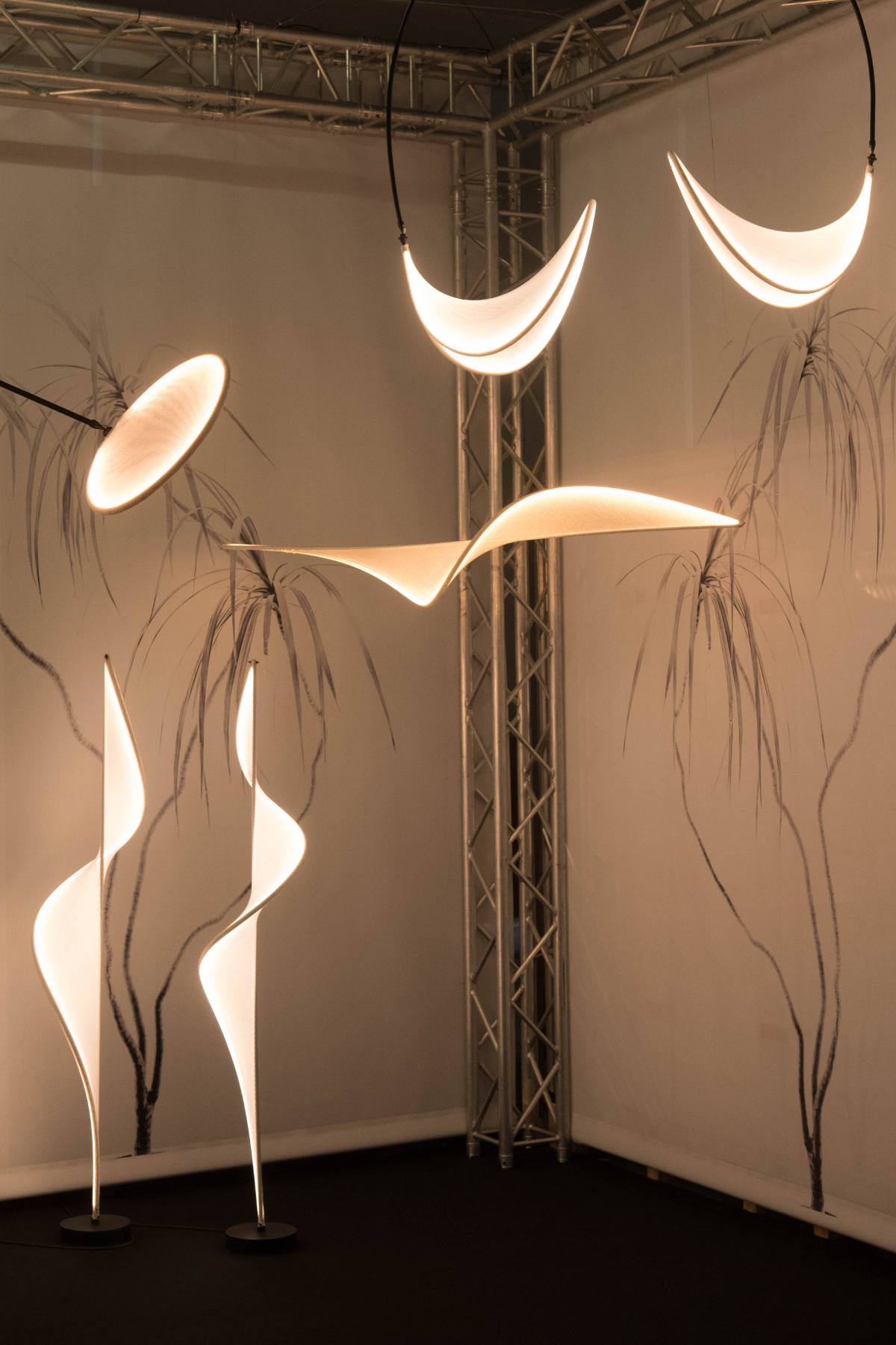 llll light, a collection of sculptural led lights
